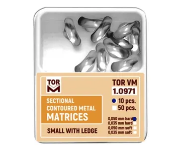 ماتریکس سکشنال لج دار تورویام – Sectional Contoured Metal Matrices TorVM