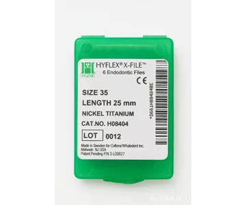 ایکس فایل دستی نیکل تیتانیوم های فلکس 25mm (اصل سوئد)