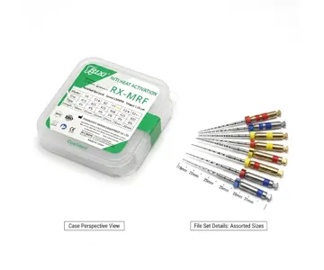 فایل روتاری 4% رنگین‌کمانی 25mm ریکسی