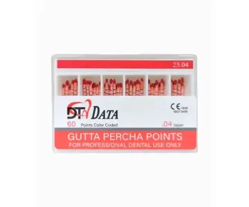 گوتا پرکا درصدی دیتا – Data Gutta Percha Points 4%,6%