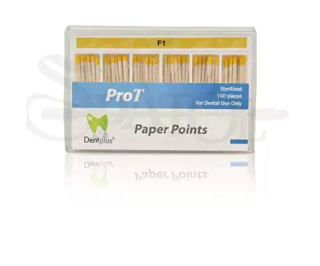 کن کاغذی تقاربی پروتیپر دنت پلاس Dent Plus Paper Points Protaper