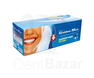گاز 5*5 گلدن مکس 500 گرمی | گاز 8لایه دندانپزشکی با جذب بالا