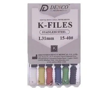 فایل دستی (K-File) استیل 31 میلیمتری دنکو