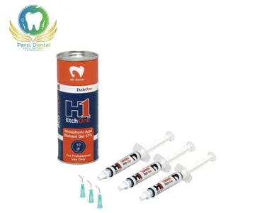 کیت ژل اسید اچ نیک درمان مدل سه سرنگ H1 Etchant Gel