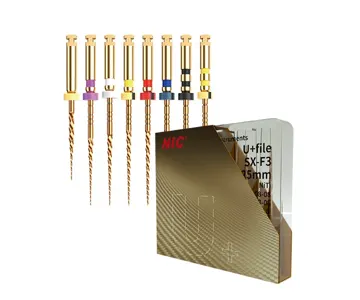 فایل روتاری 25mm پروتیپر گلد NIC   (u  gold)