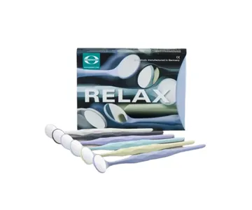 آینه ریلکس الترا هانینگراد – Ultra Relax Mouth Mirrors Head Hahnenkratt