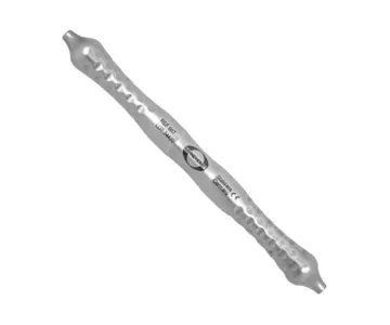 دسته آینه تمام استیل توخالی هانینگراد – satin-finished stainless steel, hollow Mirror Handle 466 Hahnenkratt