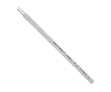 دسته آینه استیل گرد مدل شیاردار هانینگراد – Stainless Steel knurled Mirror handle 426 Hahnenkratt