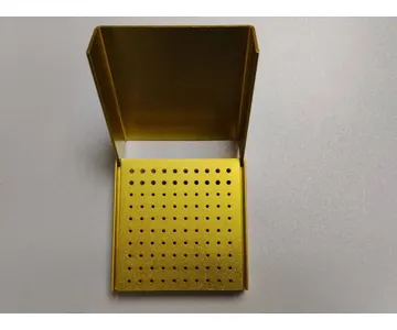 جای فرز توربین و آنگل آلومینیوم  100 سوراخ قابل اتوکلاو