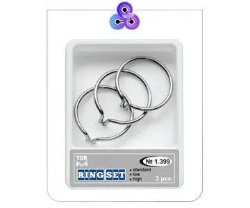 سکشنال رینگ ساده لبه 5میل کد5-1.099 تور وی ام