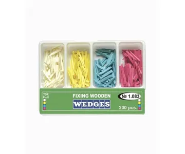 وج چوبی آناتومیک 200 عددی چهار رنگ تور وی ام – Tor Vm Wooden Wedge