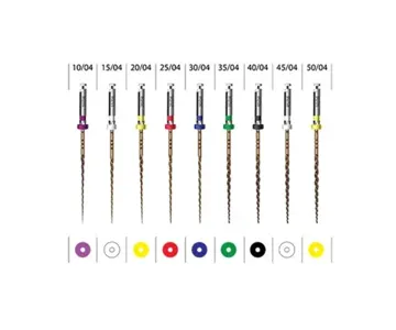 فایل روتاری طلایی تیپر ثابت 4% طول25 اندوارت – ouch Gold Rotary File Incidental