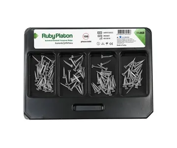 وج آناتومیک شفاف 100 عددی روبی – Ruby Platon Transparent Wedge Incidental