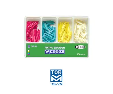 وج چوبی آناتومیک چهار رنگ TorVM کد1.083