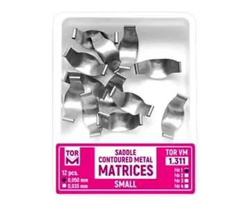 ماتریکس سکشنال زین اسبی توروی‌ام – Saddle Contoured Metal Matrices TorVM