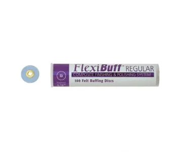 دیسک نمدی پرداخت کامپوزیت 100 عددی کازمادنت - FlexiBuff