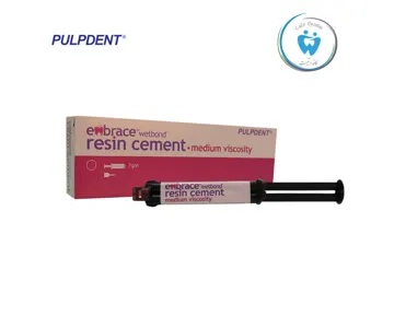 سمان رزینی دوال کیور پالپ دنت-Pulpdent Embrace WetBond Resin Cement