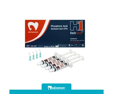 ژل اسید اچ 37 درصد چهار سرنگ نیک درمان - H1 Etchant Gel Kit