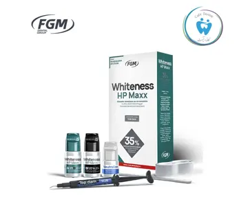 کیت بلیچینگ نوری مطبی سه بیماره اف جی ام – WHITENESS FGM HP MAXX 35%