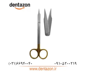 قیچی جراحی مستقیم تنگستن کارباید TC