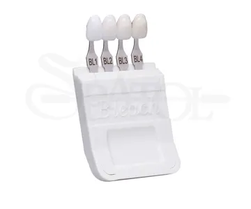 نمونه رنگ بلیچ ایوکلار Ivoclar Bleach Shade Guide