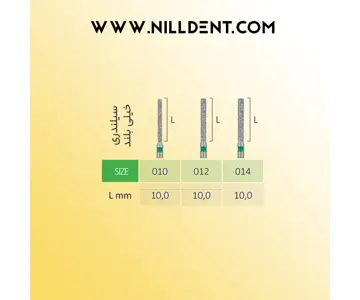 فرز الماسی سیلندری خیلی بلند دیا ایتالیا (Cylinders-XL 112) کد 112