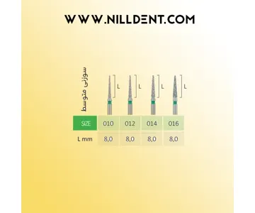 فرز الماسی نیدل متوسط دیا ایتالیا (Needle-M 165) کد 165