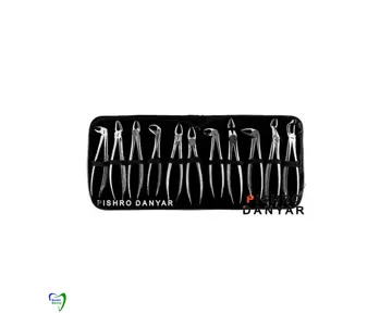 ست فورسپس بزرگسال 11 عددی پیشرو دنت (DD-050-100P)