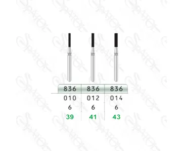 فرز الماسی توربین تراش FLAT END CYLINDER 836 تیزکاوان TEES KAVAN