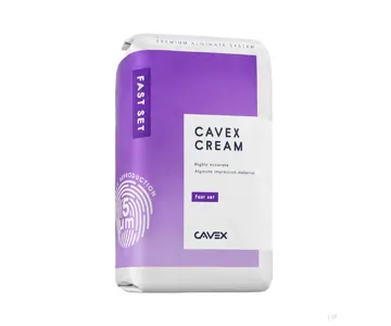 آلژینات خامه ای  500گرم فست کاوکس Cavex